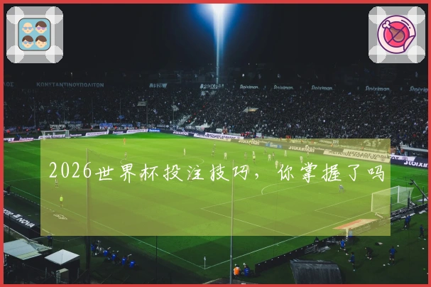 2026世界杯投注技巧，你掌握了吗